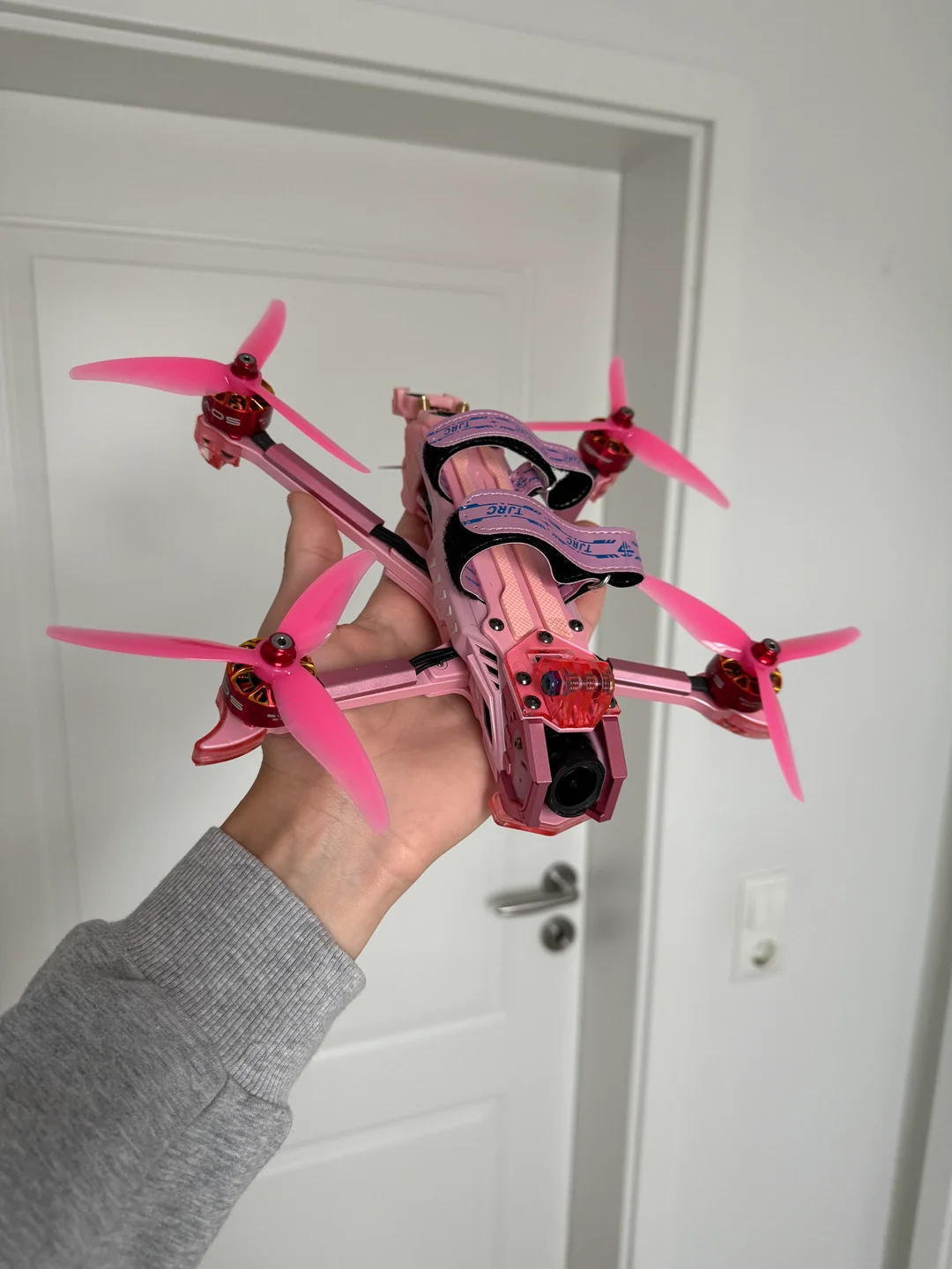 Custom analog 5" FPV Drone TJRC T5 V2 Wide X ELRS 2.4G/915
